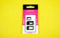 IPhone 5 Micro SIM Ba adapter 3 trong 1 500pcs In A Polybag