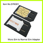 Nhựa tùy chỉnh Đen Micro Bình thường SIM Adapter Đối với iPhone 4
