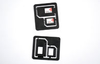 Nhựa 2 trong 1 Dual SIM Thẻ Adapters, Combo Nano SIM cho iPhone 5