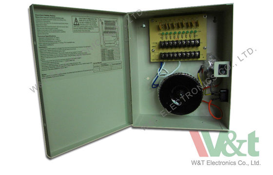 AC 24V 4 Amp 96W 8 kênh CCTV Power Supply Đối với Camera, Access Control