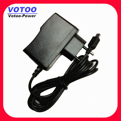 10W 5V 2A Treo Tường Power Adapter Với Mini / Micro DC Plug, CCTV Power Supply