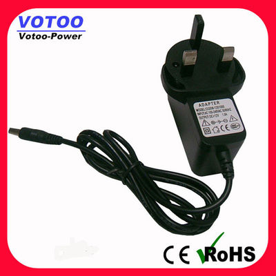 Hiệu quả cao 9W 9V 1A Treo Tường Power Adapter Đối với DVD Player, 50-60Hz