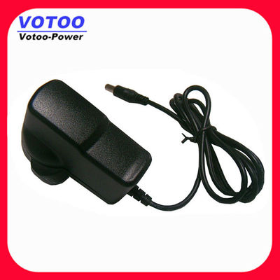 Hiệu quả cao 9W 9V 1A Treo Tường Power Adapter Đối với DVD Player, 50-60Hz