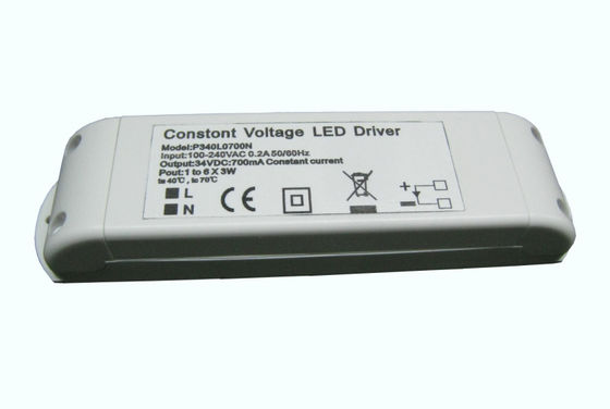 1000mA Điện áp không đổi LED điều khiển 12V, hiệu suất cao 50Hz / 60Hz
