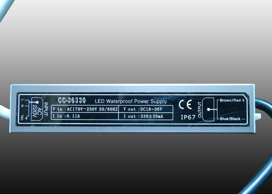 36V 330mA Nguồn AC DC Nguồn Cung cấp Đèn LED, Ngắt mạch
