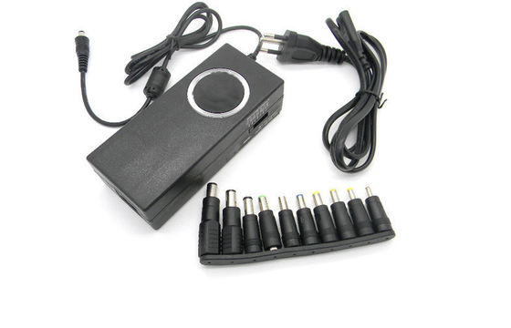 90W-Auto + Slim + Blue LCD phổ Laptop Power Adapter
