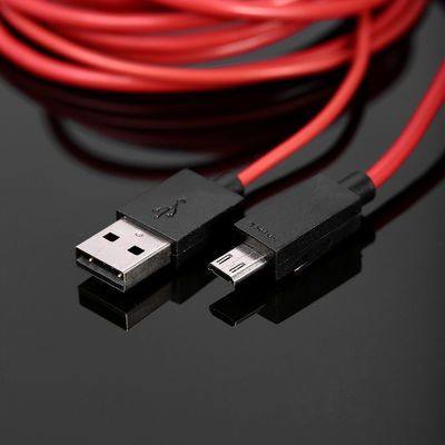 6,5 Feet MHL 11 Pin Micro USB to HDMI Adapter Cable 1080p HDTV cho Samsung
