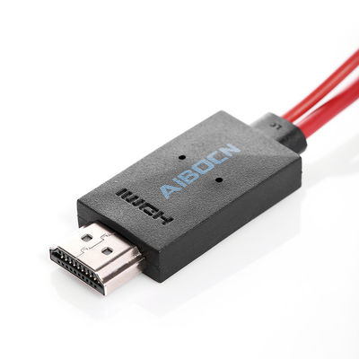 6,5 Feet MHL 11 Pin Micro USB to HDMI Adapter Cable 1080p HDTV cho Samsung