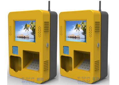 Vé xem phim In kiosk treo tường với Pinpad và đầu đọc thẻ NFC