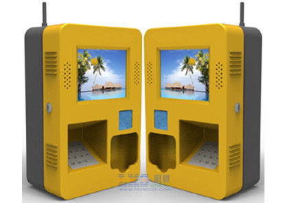 Vé xem phim In kiosk treo tường với Pinpad và đầu đọc thẻ NFC