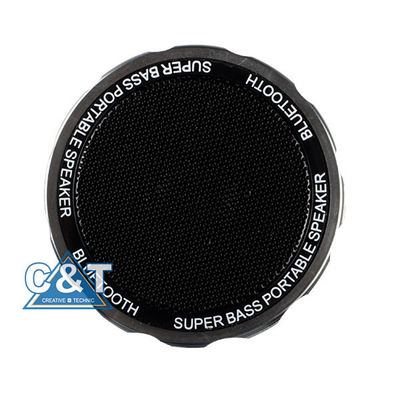 Small Li-ion battery Powered Iphone / Ipad Bluetooth Speaker with Built-in Mic