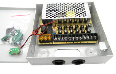 CCTV Camera   Power Supply  12V 5Amps CCTV Power Supply Box 9 Channel ,
