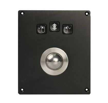 Đen 25mm Quân Trackball Vandal Proof Với Red Phenolic Resin Mechnical