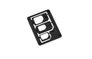 ABS nhựa Nano SIM và Micro SIM Card Adaptor, 3 trong 1 SIM adapter