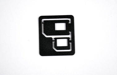 Bình thường Điện thoại di động SIM Card Adapter, Blcak nhựa ABS 250pcs In A Polybag