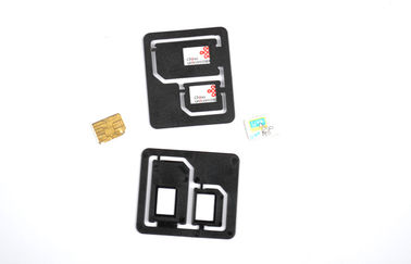Nano Điện thoại di động SIM Card Adapter Với Thống Micro nhựa 2FF