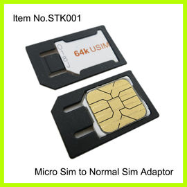 Nhựa chất lượng cao Đen Micro Bình thường SIM Adapter Đối với iPhone 4
